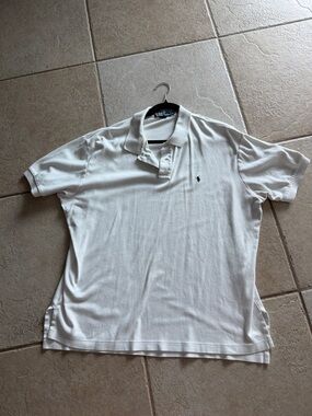 Polo Mens White Polo